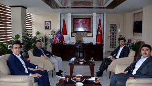  Kaymakamlardan Hayırlı Olsun Ziyareti