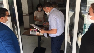 Koronavirüs denetimleri devam ediyor..