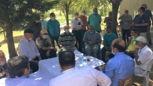 MUSTAFA ÇÖL TOKİ’DE VATANDAŞLARLA BULUŞTU..