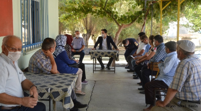 ÖZEN, İLK HALK TOPLANTISINI GERÇEKLEŞTİRDİ..