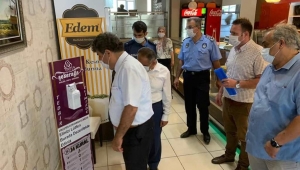 SANDIKLI'DA COVİT-19 DENETİMLERİ DEVAM EDİYOR..