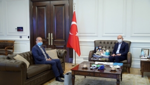 Taytak, İçişleri Bakanı Soylu’yu ziyaret etti