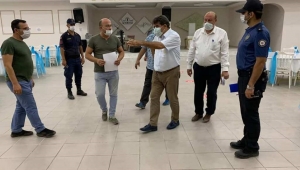 Tortop, Düğünlerde Covid-19 Denetimleri Yaptı..