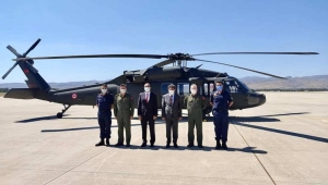 Tortop, Helikopter İle Havadan Takip Edilen Yol Kontrollerine Katıldı..