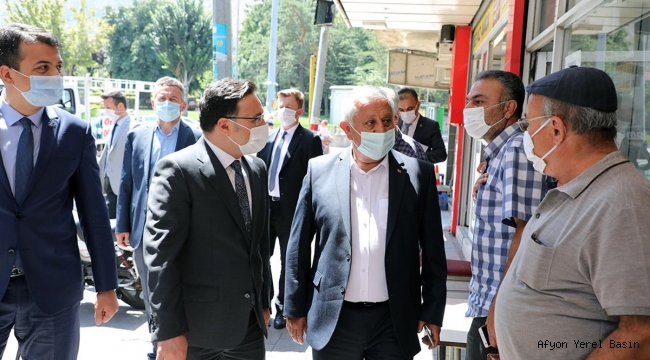 Vali Gökmen Çiçek Covid-19 Tedbirlerini Denetledi
