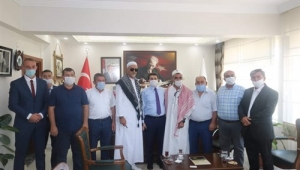  YABANCI YATIRIMCILAR İHSANİYE KAYMAKAMI DOĞUNOĞLU' NU MAKAMINDA ZİYARET ETTİ