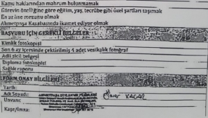 AHMETPAŞA BELEDİYESİNDEN EVRAKTA SAHTECİLİK..