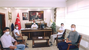  ATLI OKÇULUK KULÜBÜ TEMSİLCİLERİNDEN DOĞANOĞLU'NA ZİYARET.