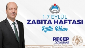 Başkan Bozkurt’tan Zabıta Haftası Mesajı.