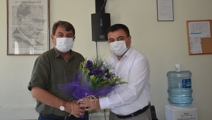  Başkan Sarı'dan Zabıta Haftasında Anlamlı Ziyaret.