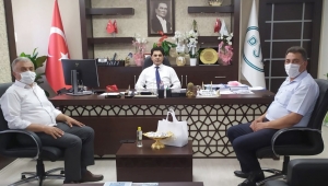 Başkanlardan, DSİ 18.Bölge Müdürü Şahin'e Ziyaret.