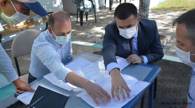 Bilici, Yol Ulaşım Şantiyesinde İncelemelerde Bulundu.