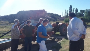 DOĞANOĞLU,DEMİRLİ KÖYÜNDE İNCELEMELERDE BULUNULDU.