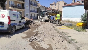 Emirdağ İlçesinde Doğalgaz Hat Döşeme Çalışmaları..