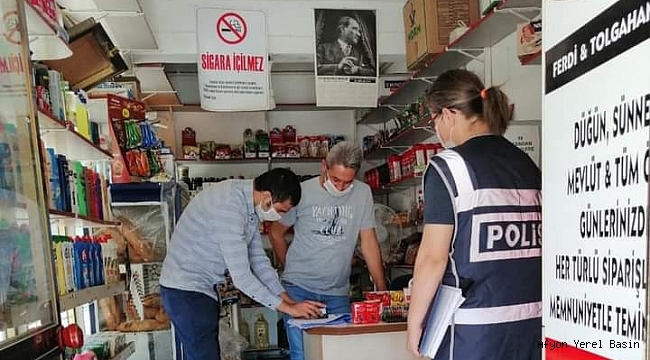 Evciler'de Çok Sıkı Korona Tedbirleri.