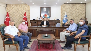  Evciler Kaymakamına Hayırlı Olsun Ziyareti..