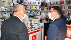 Gökmen Çiçek Covid-19 Denetimi Gerçekleştirdi.