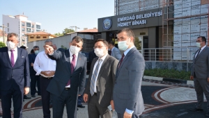 Gökmen Çiçek, Emirdağ İlçesini Ziyaret Etti.