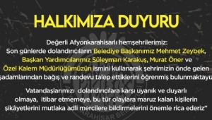 KAMUOYUNA DUYURU..!!