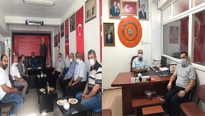 KAPANKAYA'DAN SİYASİ PARTİ İLÇE TEŞKİLATLARINA ZİYARET.