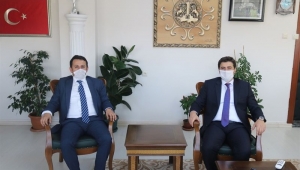  MUTLU ŞAHİN,DOĞANOĞLU' NU ZİYARET ETTİ.