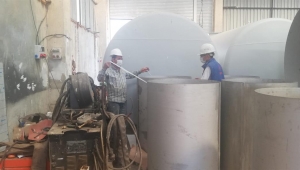 ÖZTÜRK, Organize Sanayi Bölgesinde İncelemeler Yaptı.