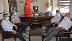 Sarı’dan Orman İşletme Müdürüne Hayırlı Olsun Ziyareti.