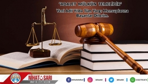 Sarı dan Yeni Adli Yıl Başlangıcı Kutlama Mesajı..