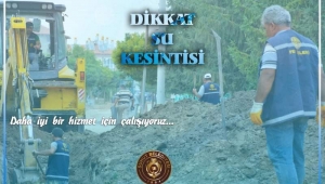 Şuhut Belediyesi Su Kesintisi Duyurusu.