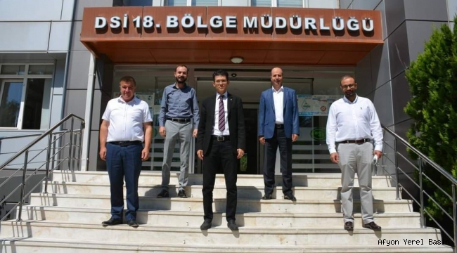 Şuhut Protokolünden, Ramazan Şahin'e Hayırlı Olsun Ziyareti.