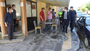 SULTANDAĞIN'DA COVİT-19 DENETİMLERİ DEVAM ETMEKTE.