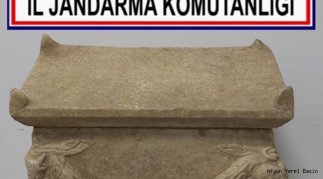 SUSUZ KASABASIN'DA TARİHİ ESER ELE GEÇİRİLDİ..