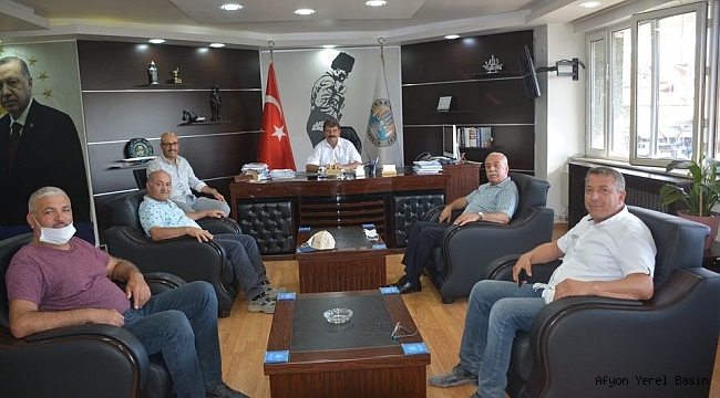 Toy Ve Faik Karakoç'dan Başkan Sarı'ya Ziyaret.