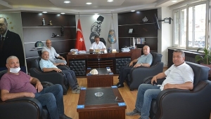  Toy Ve Faik Karakoç'dan Başkan Sarı'ya Ziyaret.