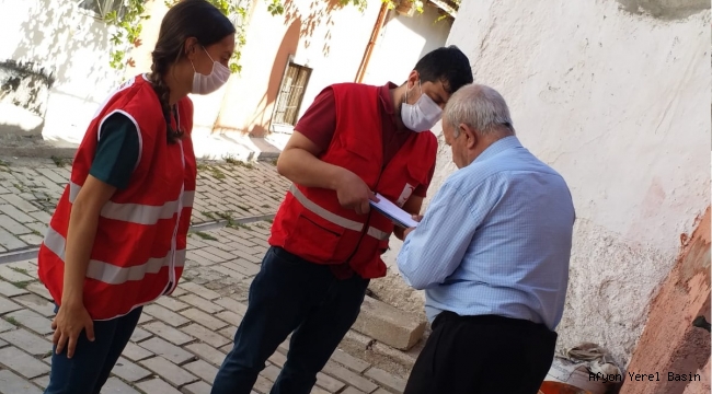 TÜRK KIZILAY AFYONKARAHİSAR SAHA ÇALIŞMASI..