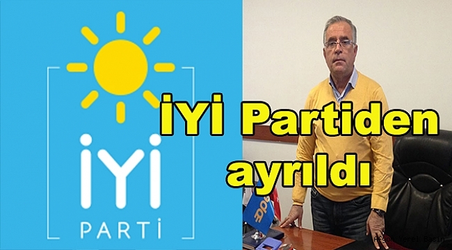 Abdullah Bağırkan, İYİ Parti Üyeliğinden istifa etti