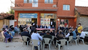 “AZİZ MİLLETİMİZİN YARINLARI İÇİN GECE GÜNDÜZ ÇALIŞIYORUZ”