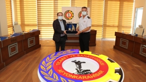 İL JANDARMA KOMUTANI ÇÖMEZ’DEN VEDA ZİYARETİ