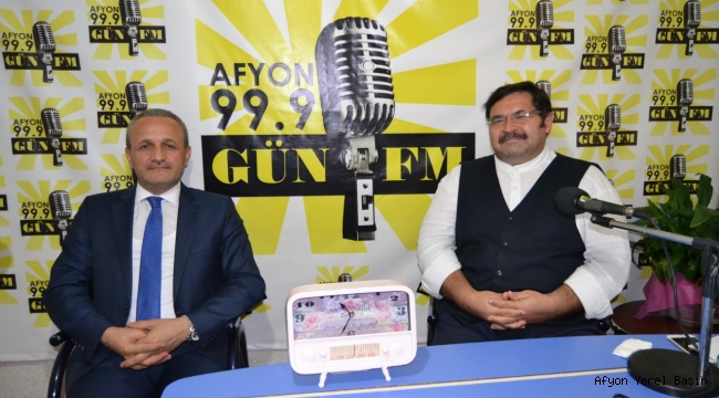 Kazancı Gün FM’in konuğu oldu