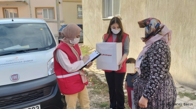 KIZILAY AFYON ŞUBE SAHA ÇALIŞMALARI DEVAM EDİYOR..