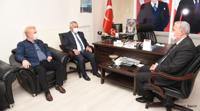 Başkan Zeybek’ten Kocacan’a hayırlı olsun ziyareti