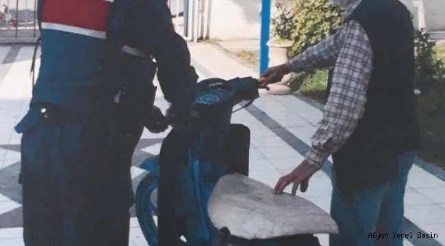 İSCEHİSAR'DA MOTOSİKLET HIRSIZI YAKALANDI
