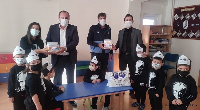 Okullara Maske dağıtımı tamamlandı