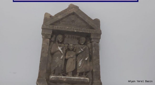 TARİHİ ESER KAÇAKÇILARI YAKALANDI