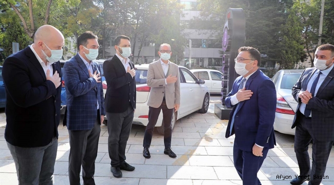 Vali Gökmen Çiçek AFSİAD’ı Ziyaret Etti