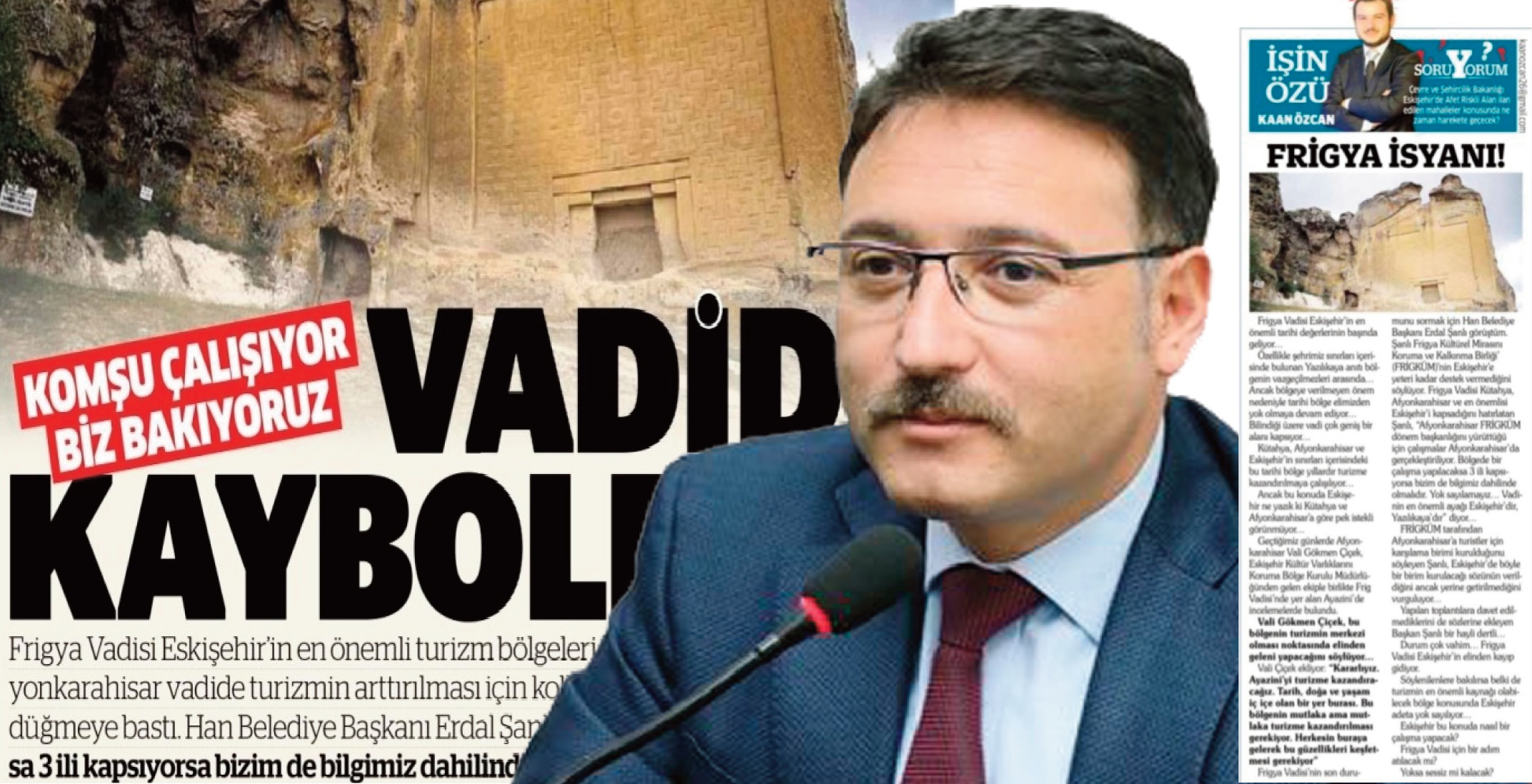 VALİ GÖKMEN ÇİÇEK'İN BAŞARISI, KOMŞUYU RAHATSIZ ETTİ..