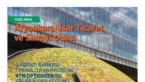 ATSO’NUN YEŞİL BİNA SERTİFİKASI, YEŞİL BİNA DERGİSİ’NDE YER ALDI