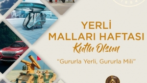 Başkan Bozkurt “Tutum, Yatırım ve Türk Malları Haftası” Dolayısıyla bir mesaj yayımladı