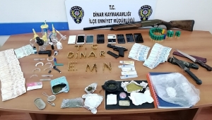 Dinar’da Aranan Şahıs Yakalandı