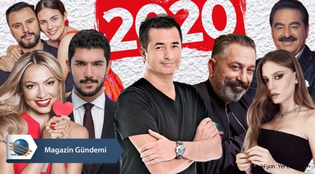 Magazin ve sanat camiasında 2020 Yılı böyle geçti